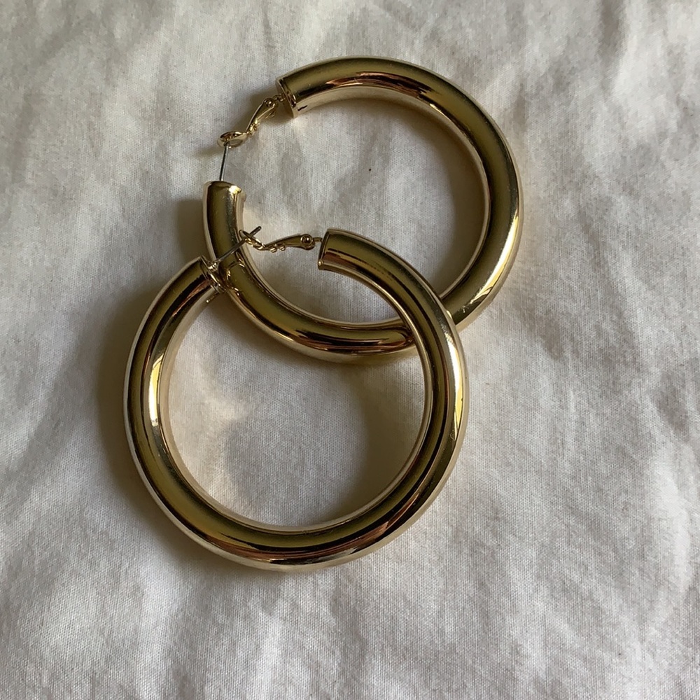 Gold Hoops - image 4